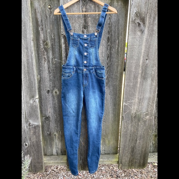 NWOT Megan overall button down overalls - Picture 1 of 5